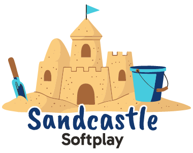 the logo for Sandcastle Softplay